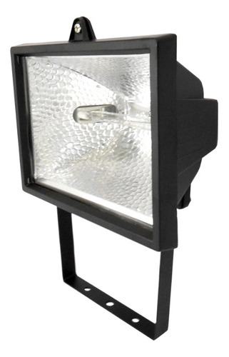 Imagen 3 de 6 de Foco/proyector Halógeno Rectangular, 500w, Color Negro - Ai7