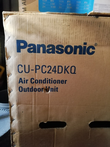 Aire Acondicionado Split Panasonic De 24.000 Btu. Nuevo 
