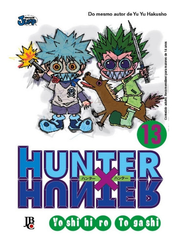 Mangá Hunterxhunter Volume 13° Lacrado Jbc