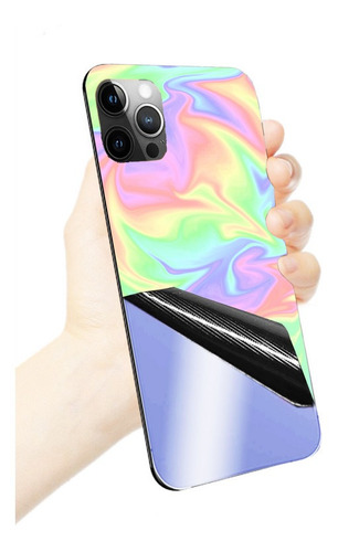 Mica Phone Razer Trasera Colores/no Cristal
