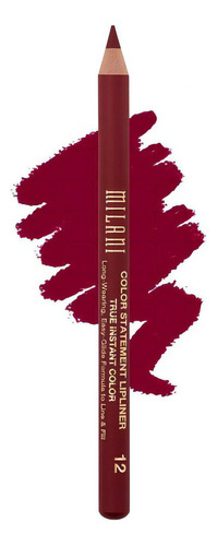 Color Statement Lipliner Color 12 Bordeaux