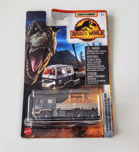 Matchbox Jurassic World - Off-road Rescue Rig - 1/64 - Hbh05