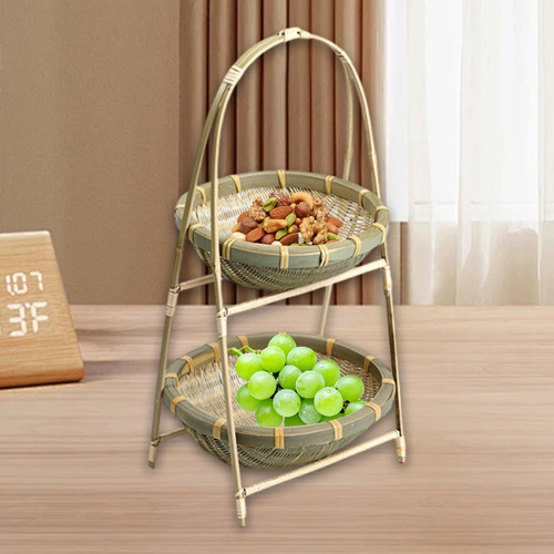 Canasta De BambĂș Canasta De Almacenamiento De Estilo E