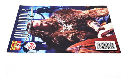 Hq Highlander #0 Importado Capa Alternativa - Editora Dynamite Tk0b