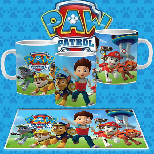 Tazones Patrulla Canina (paw Patrol) - Varios Modelos 