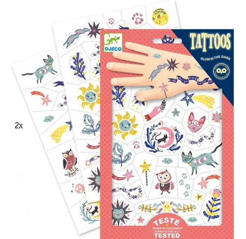 Tatuajes Dinosaurios Que Brillan Para Niños +50 Diseños 
