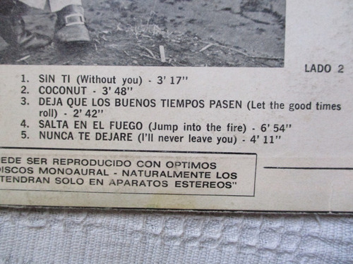 Imagen 4 de 5 de Nilsson - Sin Ti (rca Lsp-4515)