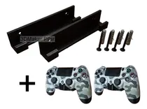 Comprar Combo Soporte Pared Consola Ps4 Pro + 2 Sop Pared Joysticks