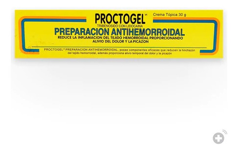 Crema Hemorroides Proctogel 30 Gr