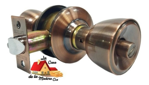 Cerradura De Pomo Cobre Bluexpress 588 Ac Bl