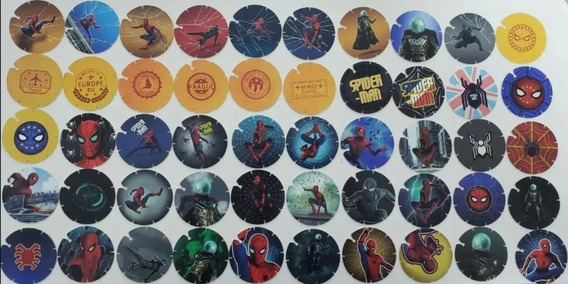 Coleccion Tazos Spiderman Lejos De Casa 50/50 Envío Gratis | Envío gratis