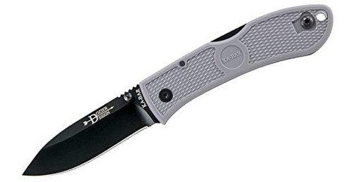 Ka-bar 4062gy, Cazador Plegable Dozier, Gris, Clip Negro, Bo