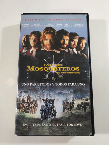 Los Tres Mosqueteros Vhs 