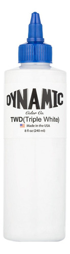 Dynamic Triple White 8 oz crema para tatuajes