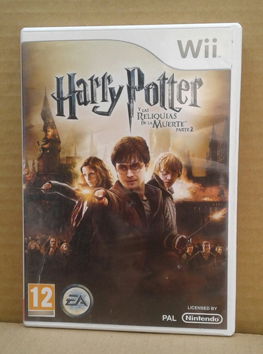 Nintendo Wii Harry Potter Reliquias De La Muerte 2 Solo Caja