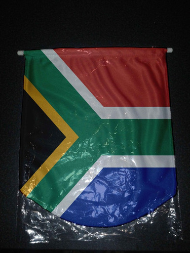 Banderin De Paño 36cm Bandera Sudafrica