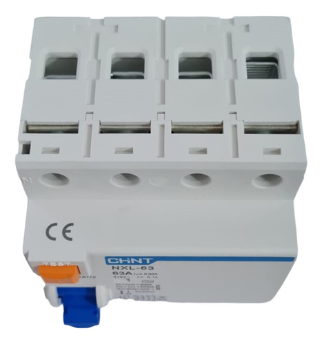 Disyuntor Diferencial Tetrapolar 4x63a 30 Ma Chint