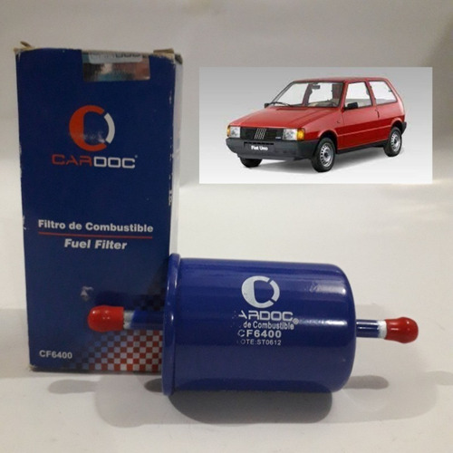 Filtro Gasolina Fiat Uno 1.0l (86-93) Carburado Cf6400