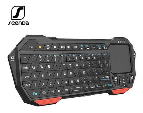 Seenda Mini Teclado Bluetooth Con Panel Táctil 