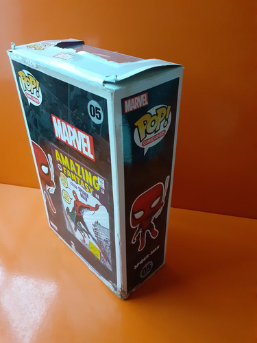 Spiderman Comic Cover Funko Pop Original Detalles Dom Play (Usado)