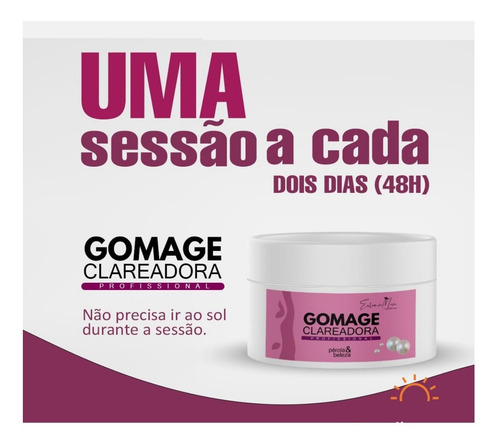 Imagem 4 de 9 de Gomage Clareadora Virilha Pescoço Joelho Envio Imediato