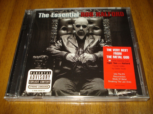 Cd Rob Halford / The Essential (nuevo Y Sellado) 2 Cd