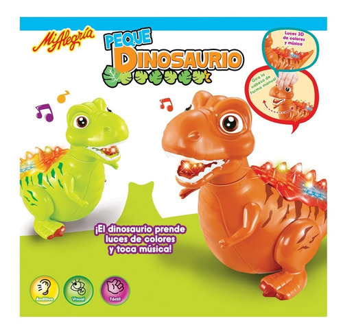 Imagen 3 de 3 de Peque Dinosaurio Mi Alegría
