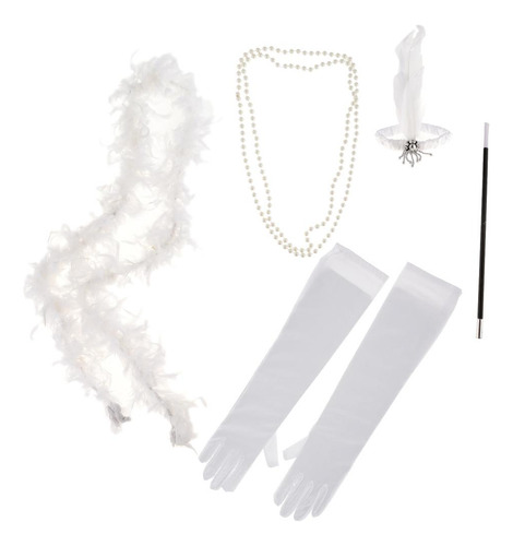 Conjunto De 5 Accesorios Boa Diadema De Para Antigua