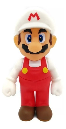 Figura Mario Bros Poder Mario Bros Clasico Colección 