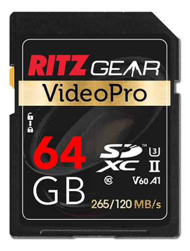 Tarjeta De Memoria Sd De 64 Gb Para Camaras | Ritz Gear