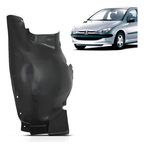 Parabarro Dianteiro Peugeot 206 04 05 06 07 08 Posterior Le