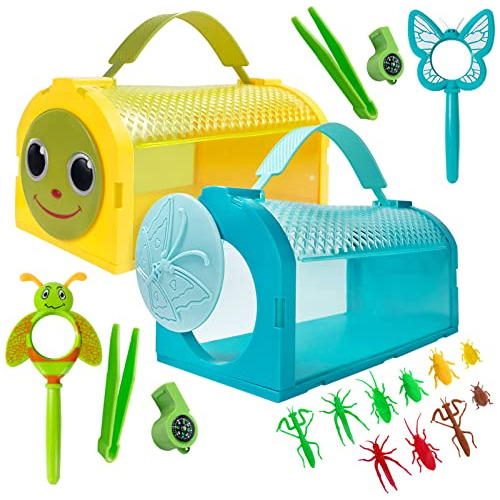 Bug Catcher Kit, Outdoor Toy Gift For 3 4 5 6 7 8+ Year Old 