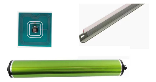 Kit Cilindro + Chip + Cuchilla Color Para Xer C75 J75 Dc700