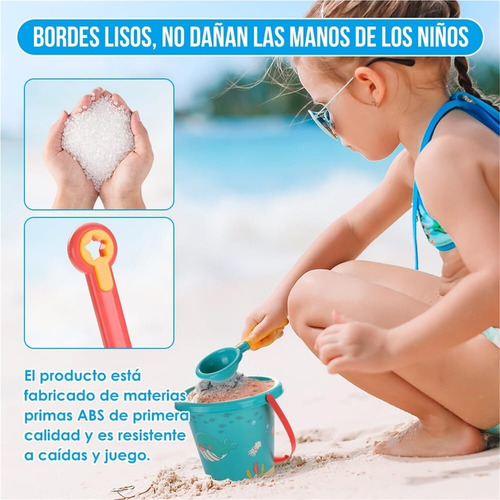 14 Pcs Juguetes De Playa,juego Juguetes De Playa Para Niños