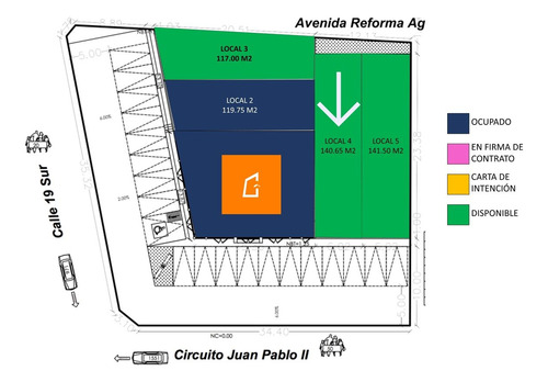 Local En Renta En Juan Pablo Ii