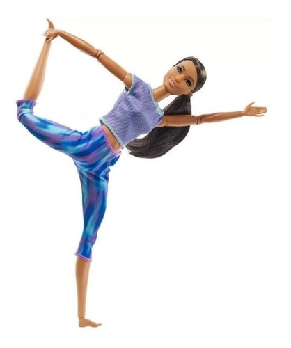Imagem 5 de 7 de Barbie Articulada Feita Para Mexer To Move Morena Ms Sj
