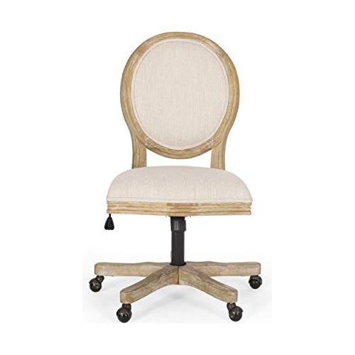 Silla De Oficina Christopher Knight Home Pishkin, Beige + Na