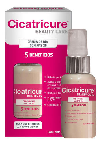Kit Cicatricure Beauty Cure 50g + Cicatricure Roll On 15ml.