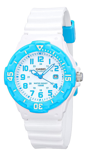 Reloj Casio Original Pvc Análogo Para Dama Sumergible El Rey