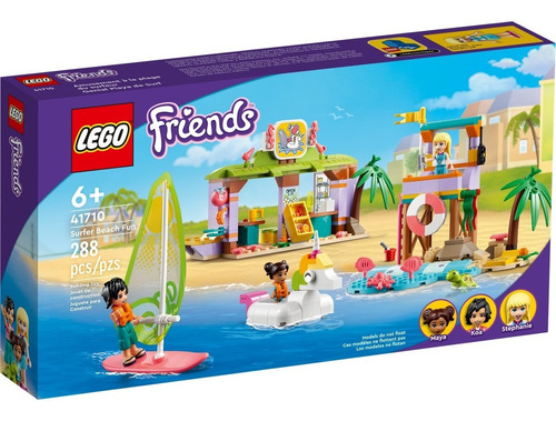 Kit De Construcción Lego Friends Genial Playa De Surf 41710 Cantidad de piezas 288