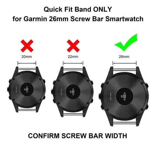 Correa De Reloj Trumirr Para Garmin Fenix 8 51 Mm/7x/6x Pro/