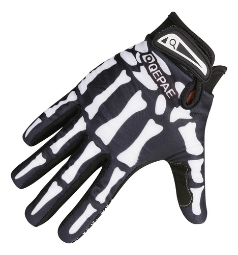 Triwonder Guantes De Esqueleto, Guantes De Ciclismo, Guantes