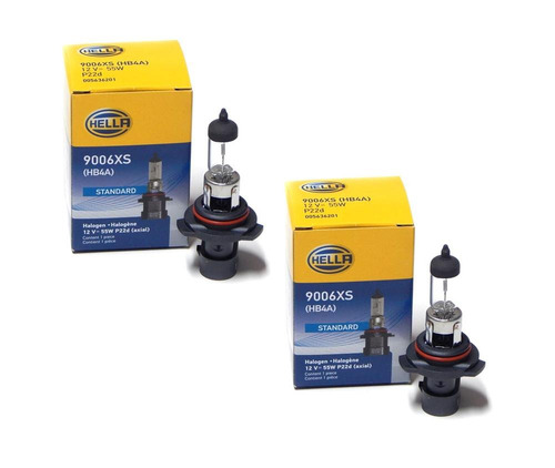 Foco 9006 55 Watts Especial Base Axial 2 Focos Hella