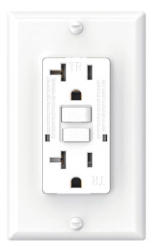 Enchufe Gfci De 20 Amperios, Prueba De Manipulaciones, ...