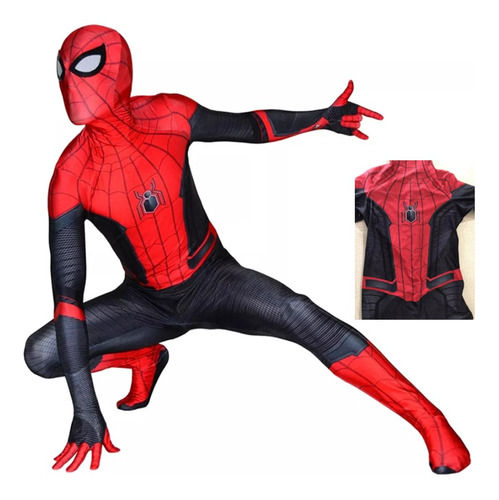 Mono De Disfraz De Spiderman Para Halloween