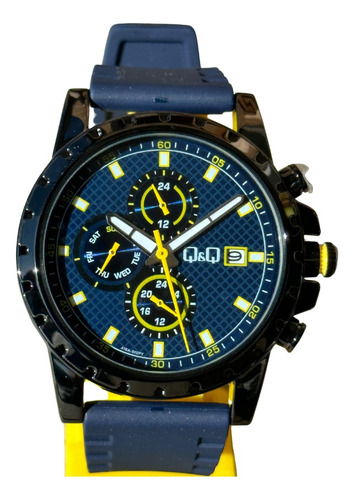 Reloj Q&q Hombre Colección De Lujo 