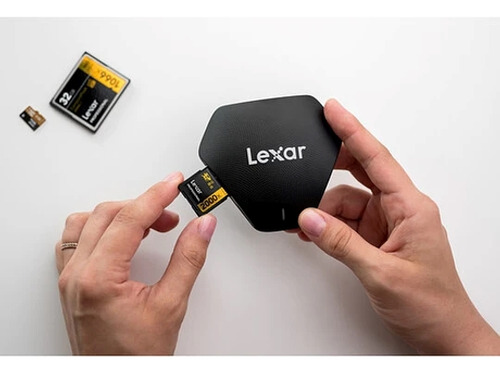 Lector De Memorias Lexar Multi Card 3 En 1 Usb 3.1