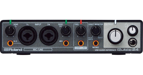 Interface De Audio 2 Canales In/4 Canales Out Para Pc/mac/io