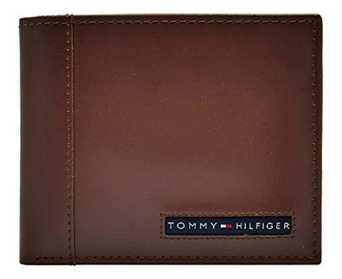 Tommy Hilfiger - Cartera Para Hombre Con 6 Bolsillos