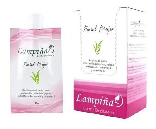 Crema Depilatoria Facial Lampiña 15g